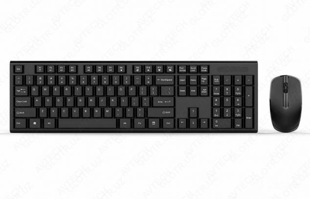 Беспроводной набор (клавиатура +мышь) Metoo C20 Pro Black