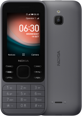 Телефон Nokia 6300 Dual Sim Charcoal LTE