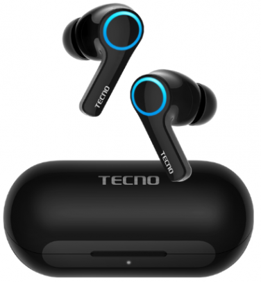 Беспроводные наушники Tecno Mobile HiPods H3 Чёрный
