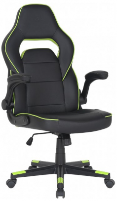Компьютерное кресло 2E GAMING HEBI Black Green