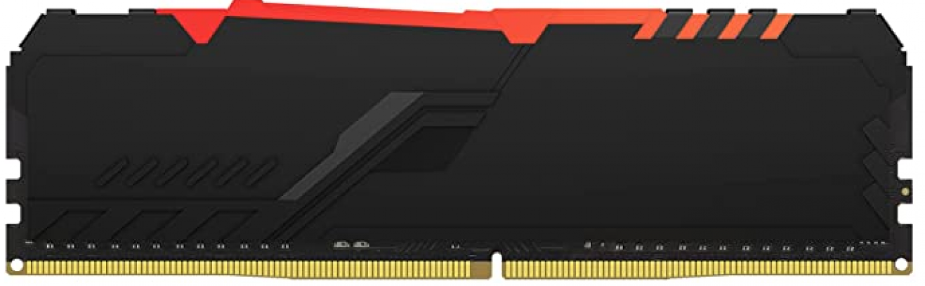 Оперативная память RAM KINGSTON 4X16 GB FURY BEAST RGB 3600 МГц