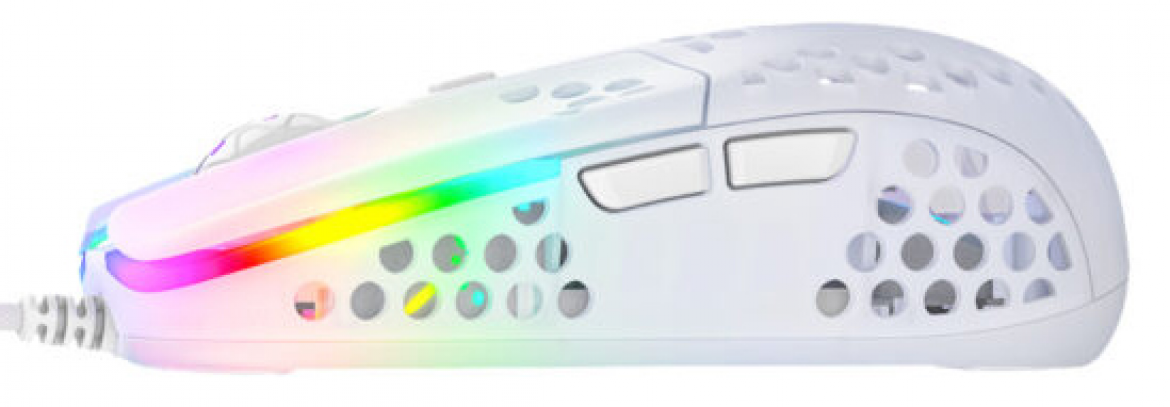 Мышь игровая Xtrfy MZ1 RGB USB WHITE