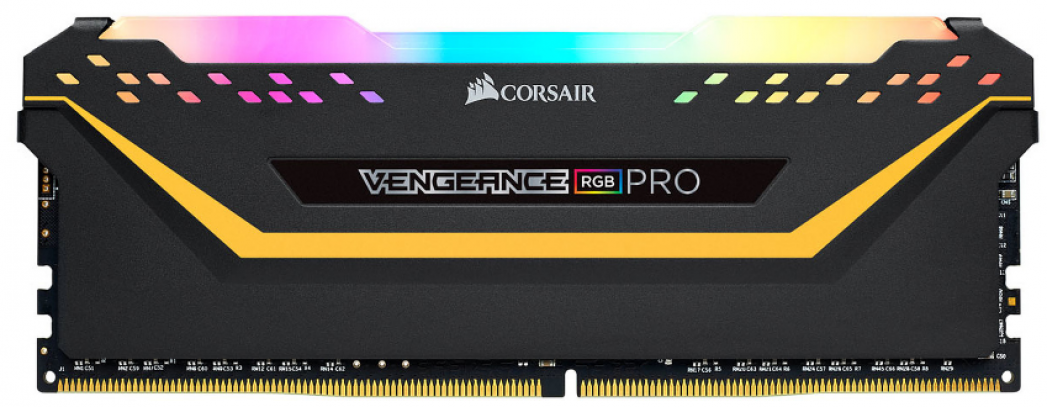 Оперативная память RAM CORSAIR VENGEANCE RGB PRO 16 GB 2x8 GB TUF Gaming Edition 3200 МГц