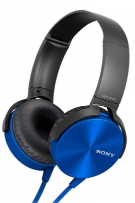 Наушники Sony MDR-XB450AP Blue
