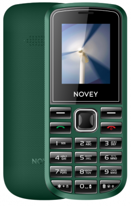 Телефон Novey 102 Green