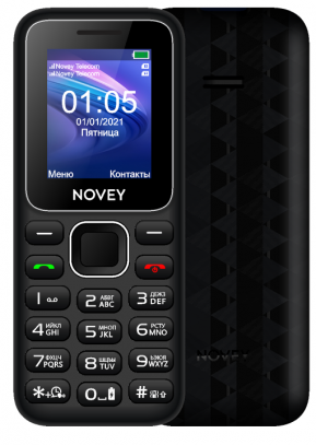 Телефон Novey 105 Black