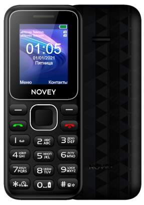 Телефон Novey 105с Matt Black