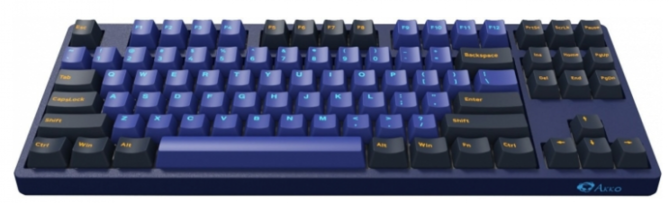 Клавиатура игровая Akko 3087 V2 DS Horizon V2 Blue