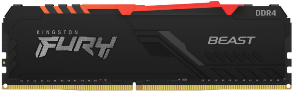 Оперативная память RAM KINGSTON 8 GB FURY BEAST RGB