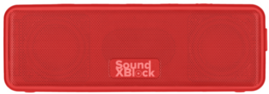 Портативная колонка 2E SoundXBlock TWS MP3 Wireless Waterproof Red