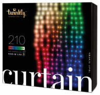 Smart LED Гирлянда Twinkly Curtain RGBW 210, Gen II, IP44, 1.45м*2.1м