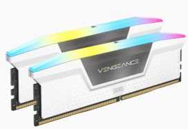 Оперативная память Memory kit Corsair VENGEANCE RGB 32 GB (2x16 GB) DDR5 DRAM 6000 МГц C40 White